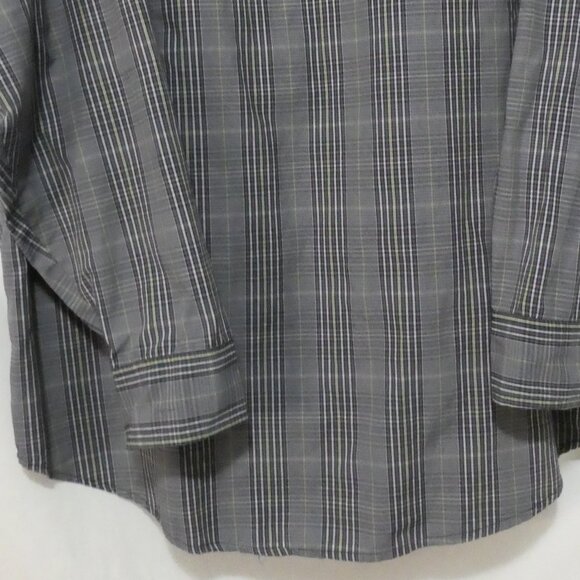 BACK COUNTRY | 2X | Plaid Grey Button-Up Shirt | Chest Pocket - Picture 13 of 14